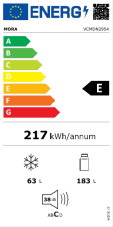 Vestavná chladnička kombinovaná MORA VCMDN 2954