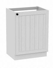 Dřezová jednokřídlá skříň, šíře 60 cm