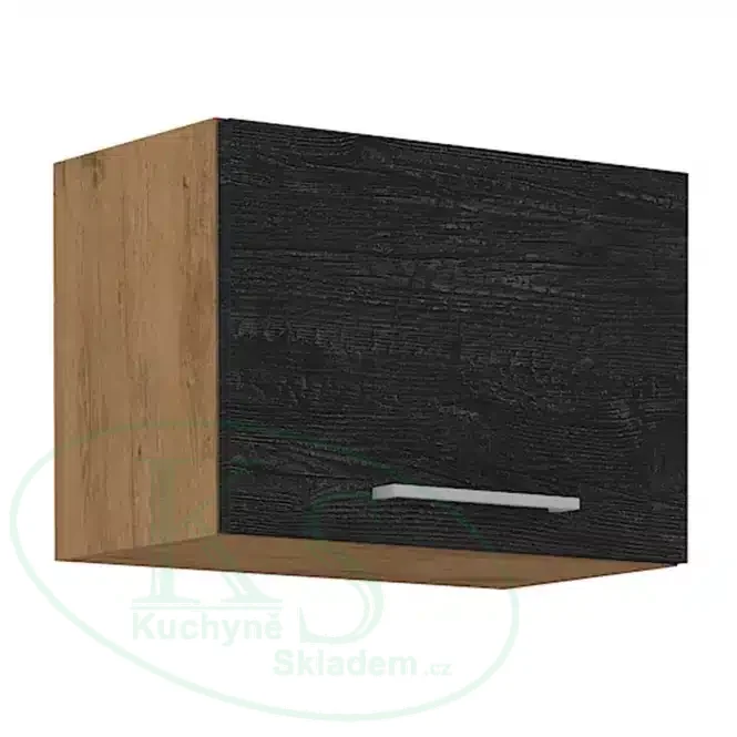 Jedno-výklopná skříň, šíře 50 cm