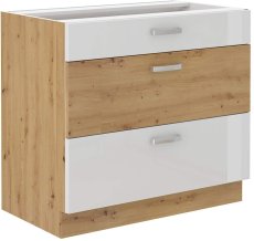 šuplíky, šíře 80 cm