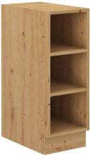 Otevřené police, šíře 30 cm