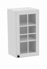 Skříň, šíře 40 cm - prosklená