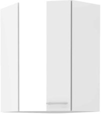 Vysoká 90 cm horní rohová skříň 45°