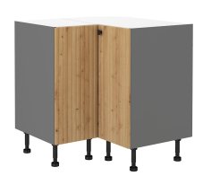 Rohová skříň 90 x 90 cm